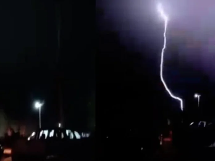 rayo tormenta pampa de los guanacos