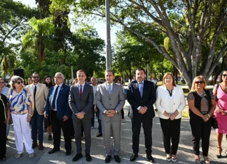 Silva Neder presidió homenaje al General San Martín