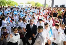 Suárez inauguró el ciclo lectivo 2026 y reafirmó que la educación es eje del proyecto provincial