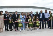Suárez y Fuentes inauguraron el Jardín Municipal Papa Francisco en Capital