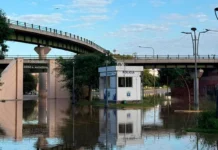 Santiago del Estero amaneció bajo alerta amarilla por tormentas Cielo nublado y tormentas en la ciudad de Santiago del Estero durante una jornada con alerta meteorológica