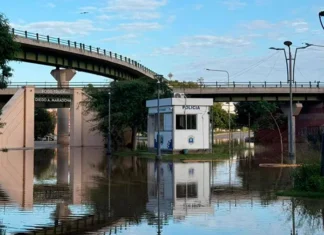 Santiago del Estero amaneció bajo alerta amarilla por tormentas Cielo nublado y tormentas en la ciudad de Santiago del Estero durante una jornada con alerta meteorológica