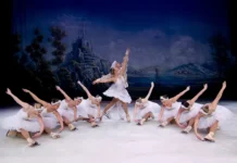 El Ballet de Moscú sobre Hielo llega a Santiago con El Lago de los Cisnes Bailarines sobre hielo interpretan El Lago de los Cisnes en Santiago del Estero