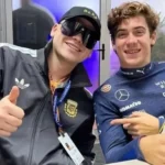 Franco Colapinto en el Gran Premio de China y el meme de Bizarrap que sorprendió a la F1 Franco Colapinto celebrando su resultado con Alpine en el Gran Premio de China