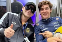 Franco Colapinto en el Gran Premio de China y el meme de Bizarrap que sorprendió a la F1 Franco Colapinto celebrando su resultado con Alpine en el Gran Premio de China