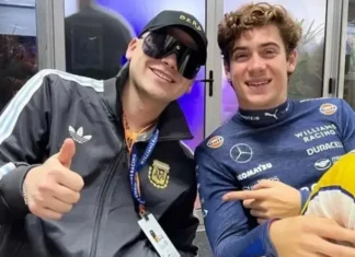 Franco Colapinto en el Gran Premio de China y el meme de Bizarrap que sorprendió a la F1 Franco Colapinto celebrando su resultado con Alpine en el Gran Premio de China