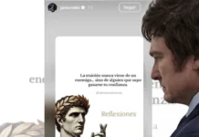 Javier Milei publicó un enigmático mensaje sobre la traición y generó repercusiones Javier Milei durante una aparición pública tras publicar un mensaje en redes sociales