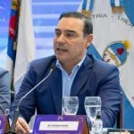 Parlamento del Norte Grande: contundente reclamo federal de Gustavo Valdés Gustavo Valdés brindando su discurso en el Parlamento del Norte Grande con un fuerte reclamo federal.