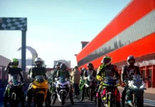Termas de Río Hondo abre la temporada 2026 con pruebas libres de motos en su autódromo internacional motos girando en el Autódromo de Termas de Río Hondo durante pruebas libres