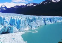 El Congreso aprobó la reforma de la Ley de Glaciares: cuáles son los cambios clave Vista de glaciares en Argentina en el marco del debate por la reforma de la Ley de Glaciares y su impacto ambiental.