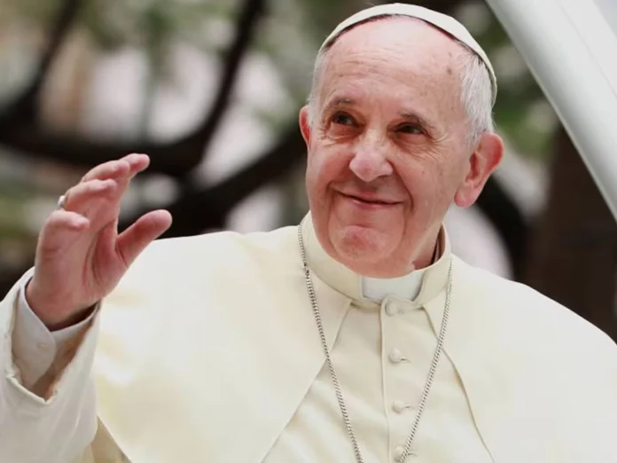 Fotografía en la Basílica de Luján que generó debate por supuesta aparición del Papa Francisco
