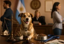 Fallo inédito en Salta: la Justicia ordenó pagar una cuota alimentaria por un perro tras una separación Fallo por cuota alimentaria para un perro dictado por la Justicia de Salta tras una separación de pareja.