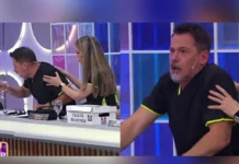 Sergio Verón sufrió un ahogo en vivo en “Cuestión de peso” y debió ser asistido Sergio Verón en Cuestión de peso durante el episodio en vivo en el estudio televisivo.