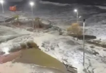 Alerta roja en la costa bonaerense: impactantes videos muestran olas gigantes y graves destrozos por el temporal Impactantes olas gigantes y calles inundadas durante el fuerte temporal en la costa bonaerense